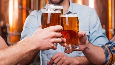 The effect of alcoholic beverages on power