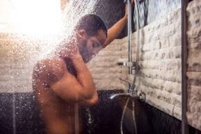 Contrast shower to increase power